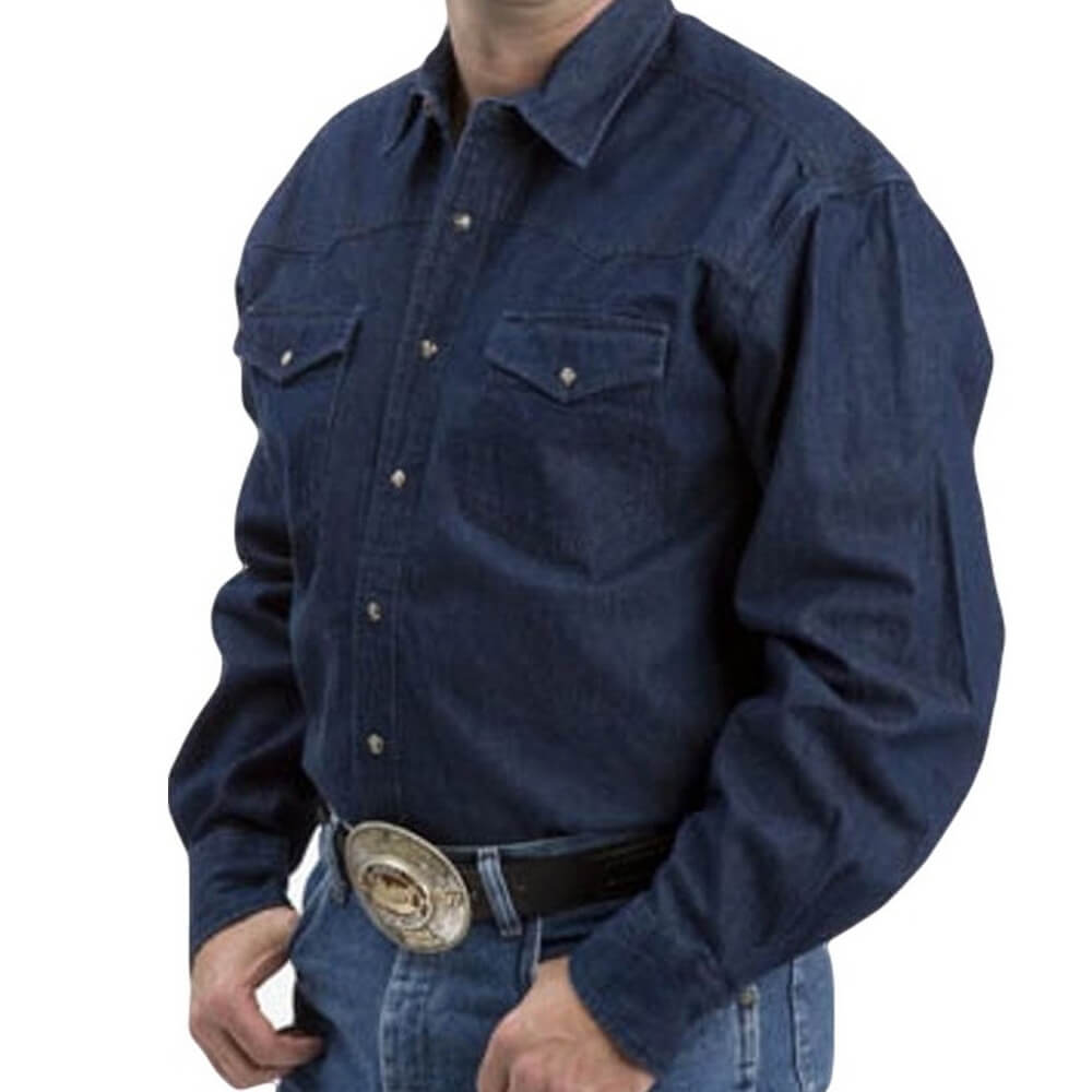 Roper denim best sale shirt