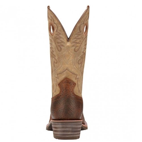 Ariat Mens Cowboy Heritage Roughstock Boots - Earth/Brown Bomber