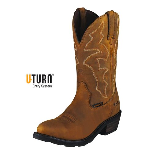Ariat Ironside Waterproof Work Boot – Dusted Brown