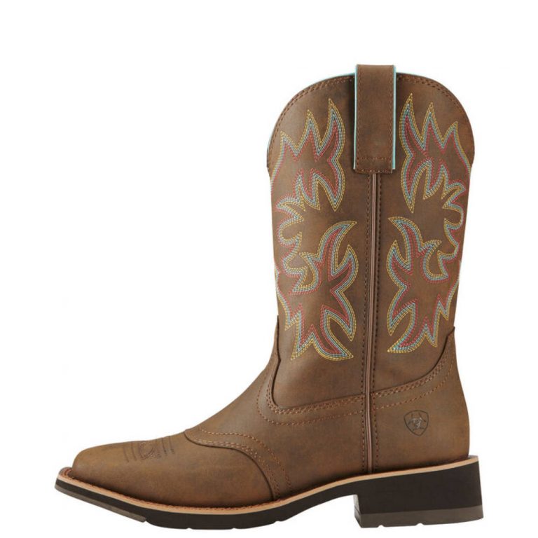 ariat delilah round toe western boot