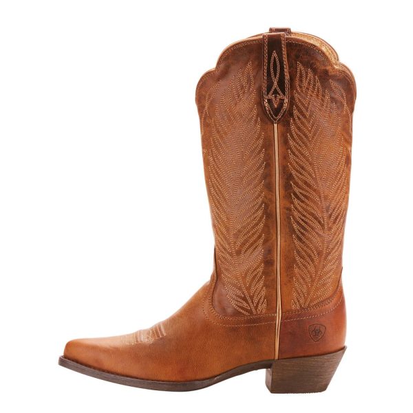 Ariat Women's Round Up Johanna Boot Pearl Brown