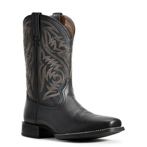 Ariat Men's Black Sport Herdsman Boots