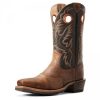 Ariat Men's Heritage Roughstock Western Boot Sorrel Crunch