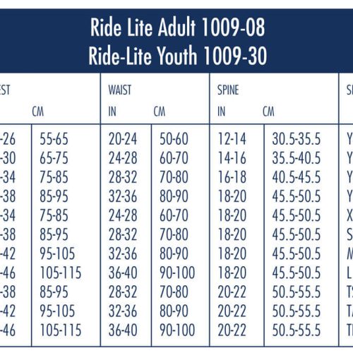 Adult Ride-Lite 1009-08 Black