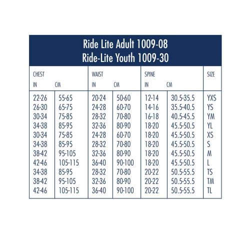 Youth Ride-Lite 1009-30 Black