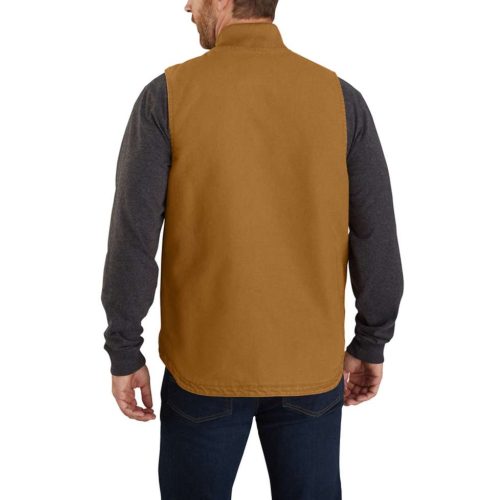 Carhartt Washed Duck Insulated Rib Collar Vest