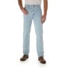 Wrangler 13MWZGH Men's Regular Fit Jeans - Bleached Wash
