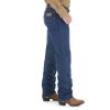 Wrangler 13MWZPW Men's Regular Fit Jeans - Prewashed Denim Blue