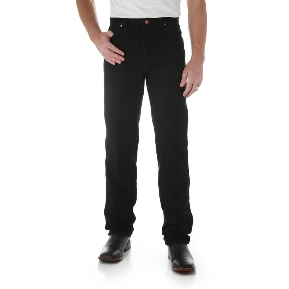 Wrangler 13MWZWK Men's Regular Fit Jeans - Black