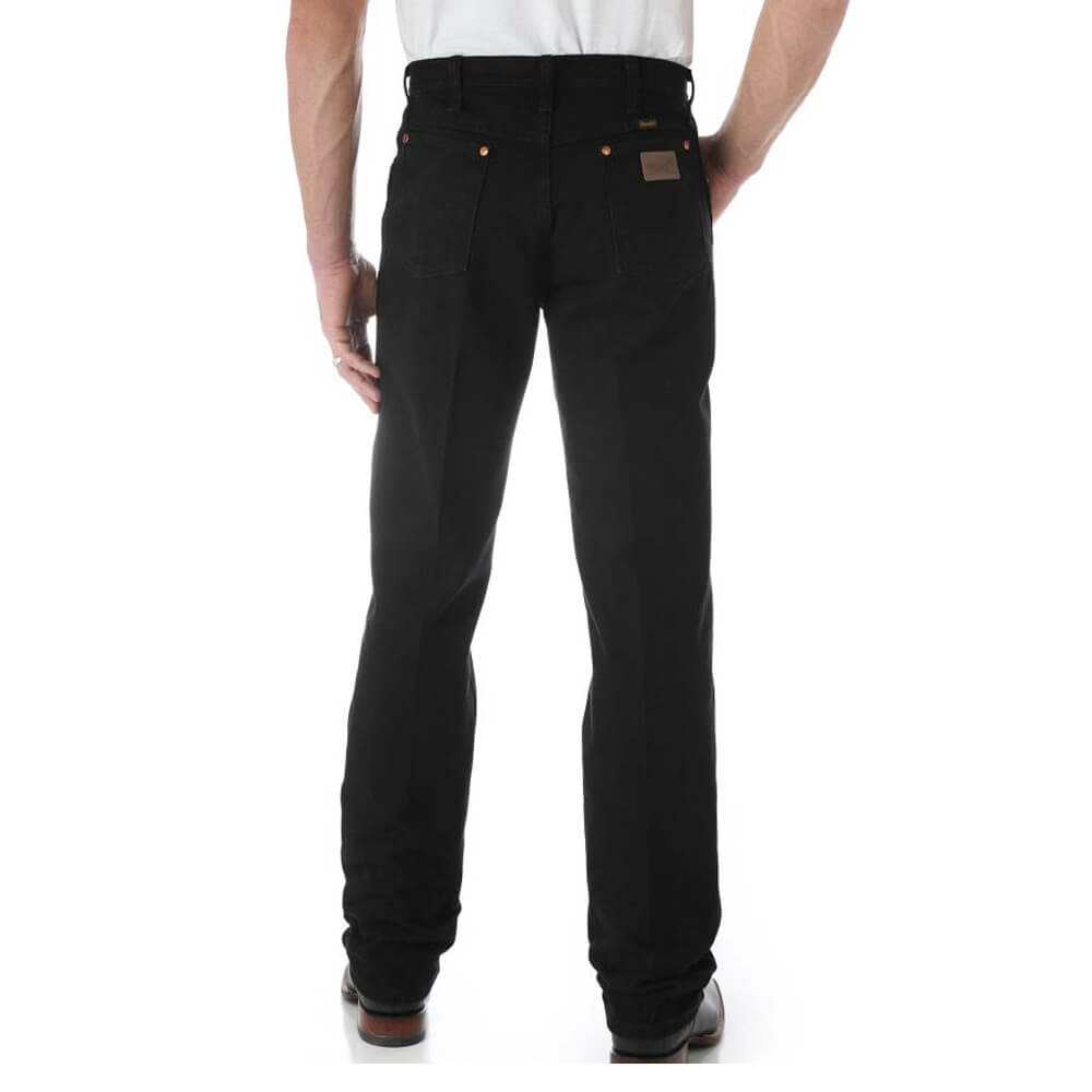 Wrangler 13MWZWK Men's Regular Fit Jeans - Black - Stampede Tack & Western Wear Wrangler 13MWZWK Men's Regular Fit Jeans - Black - Stampede Tack & Western Wear