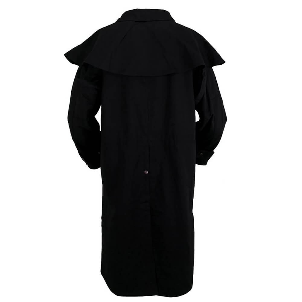 Outback Trading Oilskin Low Rider Duster - Black - Stampede Tack ...