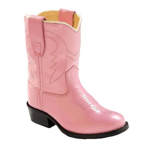Old West Toddler Western Cowboy Boots - Pink