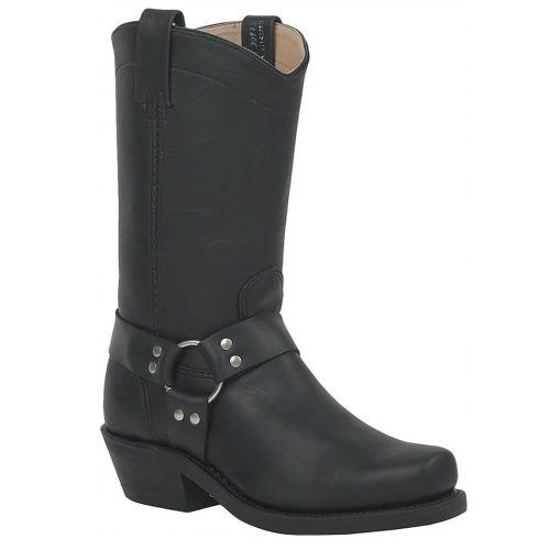 Canada West Bikers Mens Boots - Black Loggertan