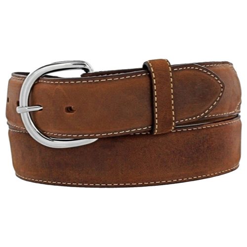 Silver Creek Classic Western Belt - Distressed Brown