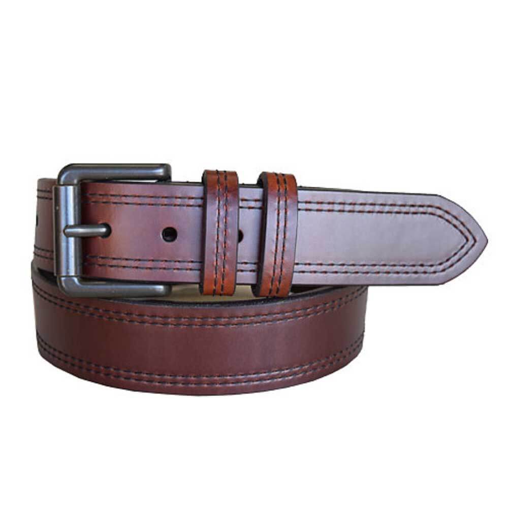 Lejon Granada Full Grain Bison Belts in Brown - Re main image 1