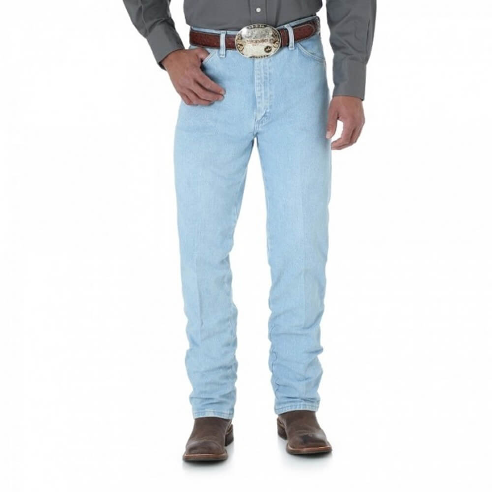 Wrangler 936GBH Men's Slim Fit Jeans - Bleached Wash - Stampede Tack &  Western Wear