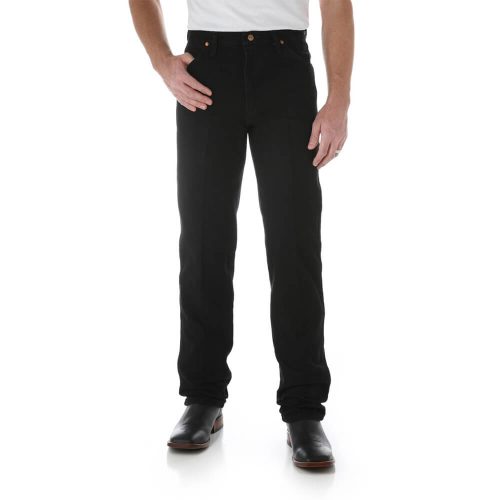 Wrangler 936WBK Men's Slim Fit Jeans - Black