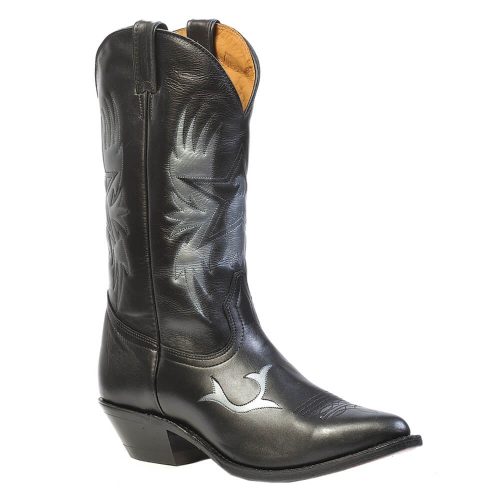 Boulet Mens Western Cowboy Boots - Genesis Black