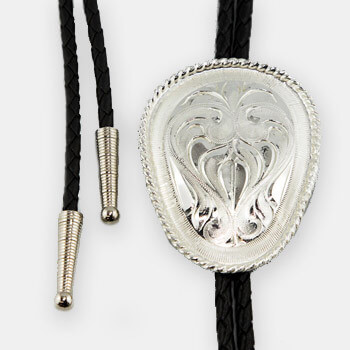 Austin Accent Bolo Tie - Silver