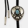 Austin Accent Bolo Tie - Turquoise Stone