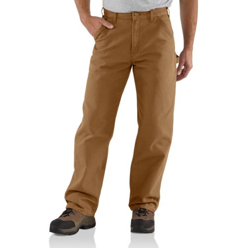 Carhartt Washed Duck Work Dungaree - Carhartt Brown
