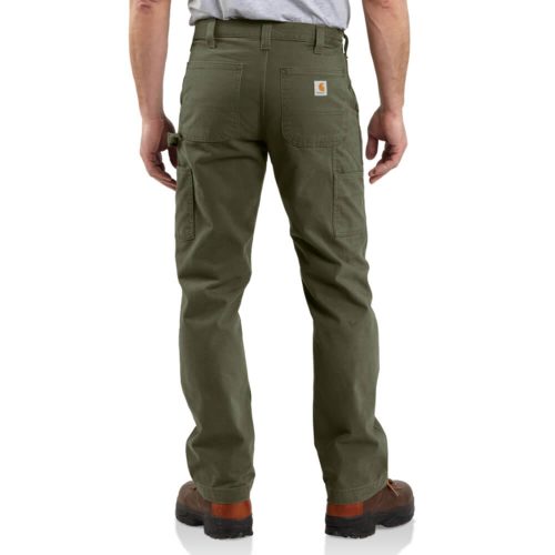 Carhartt Relaxed Fit Washed Twill Carpenter Dungaree - Dark Coffee