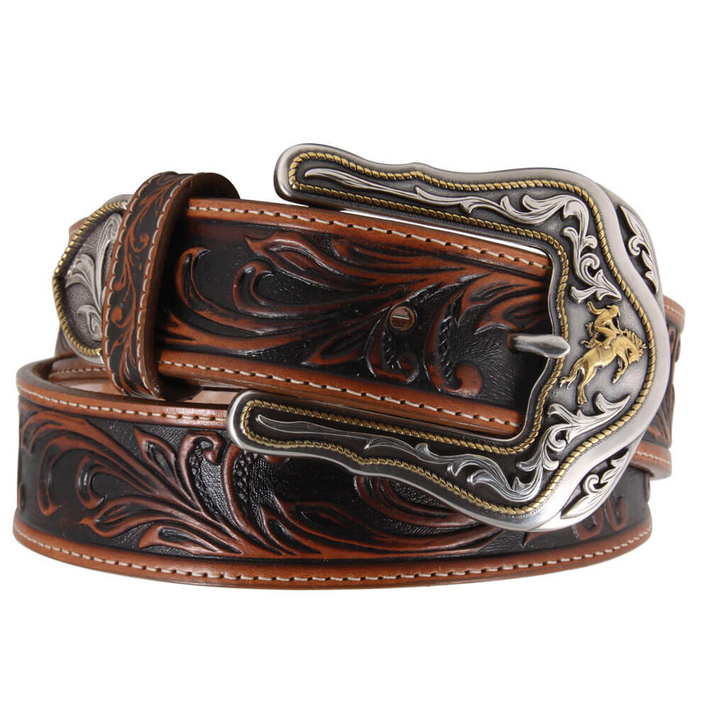 Tony Lama Western Belt - Westerly Ride - Stampede Tack & Western Wear