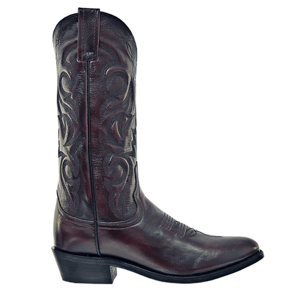 Dan Post Milwaukee Cowboy Boot - Black Cherry - Stampede Tack & Western ...