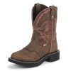 Justin Ladies Gypsy Cowboy Boots - Aged Bark