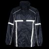 Waterproof Rain Suit w/ Hi Vis Reflective Tape