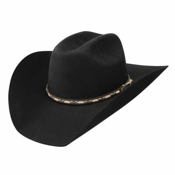 Jason Aldean Amarillo Sky Felt Hat by Resistol - Black