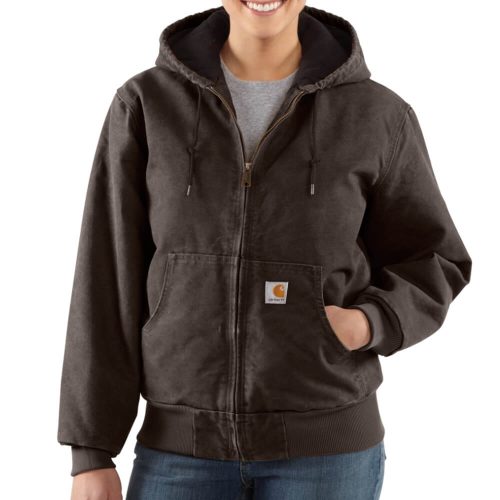 Carhartt Women's Sandstone Active Jacket - Dark Brown