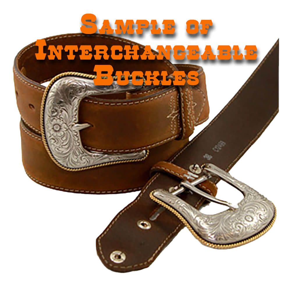 Lejon Vintage Bison Pinnacle Belt - Stampede Tack & Western Wear