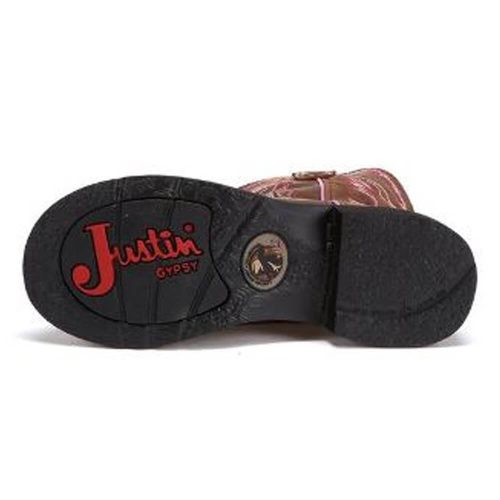 Justin Ladies Gypsy Cowboy Boots - Aged Bark