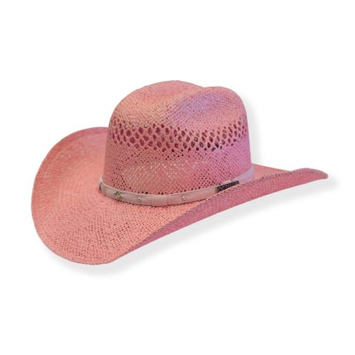 Octavio Twister Straw Hat Pink