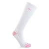 Old West Pink/White Womens Cotton Blend Soft Grip 3-Pack Over the Calf Socks