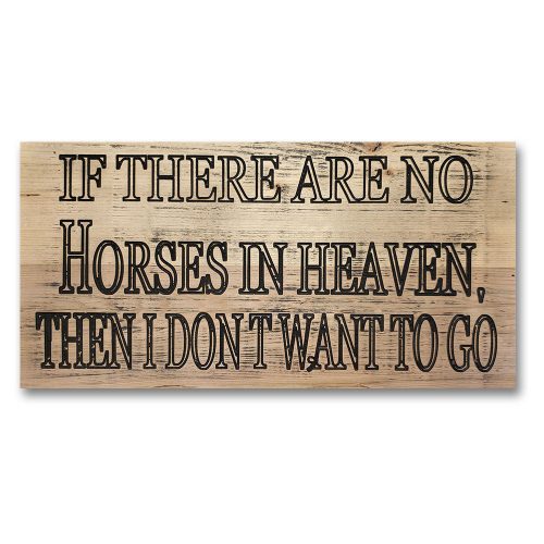 Signs by Rustique Decor - Horses in Heaven